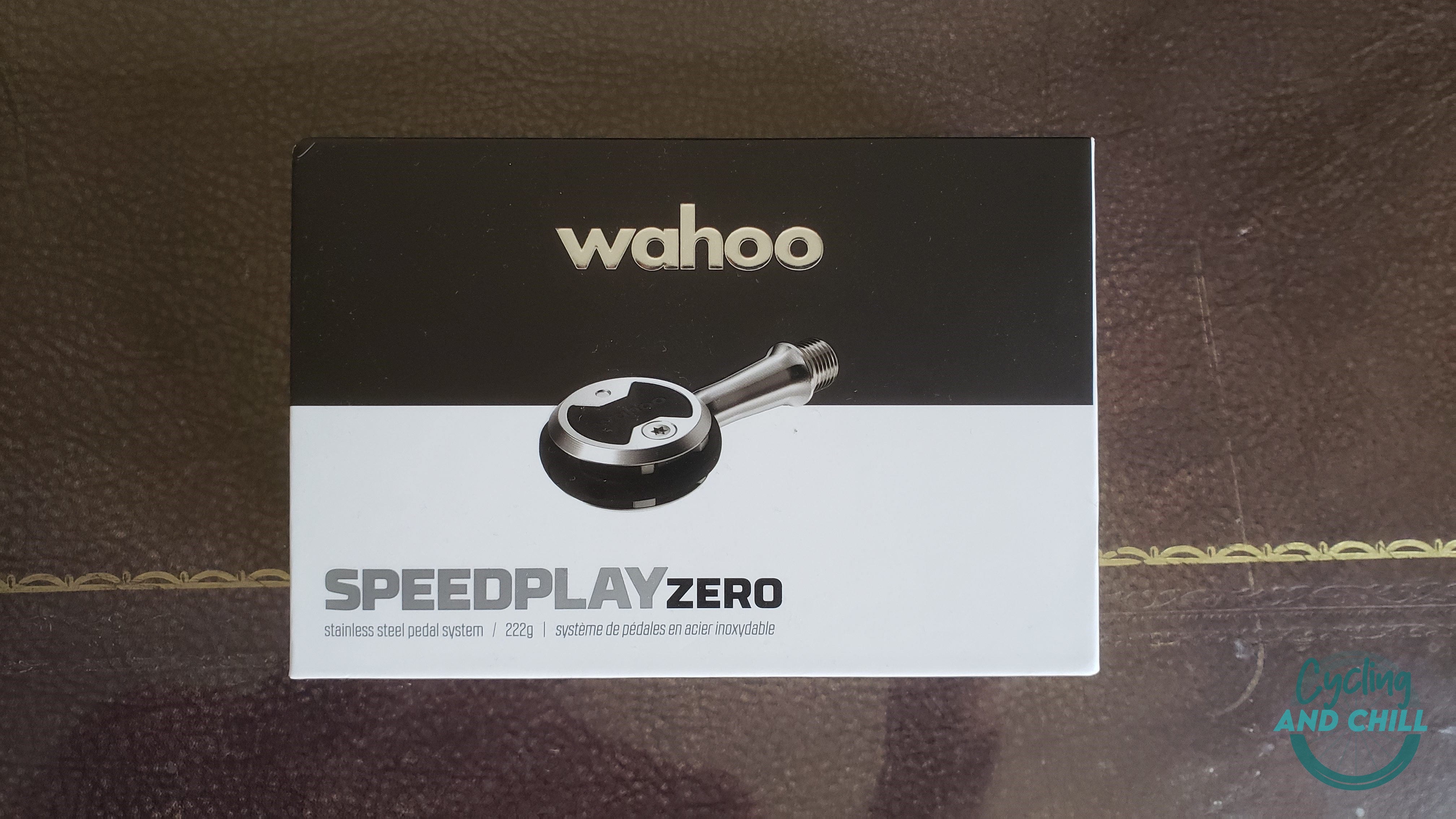 Packaging de la pédale Wahoo Speedplay Zero