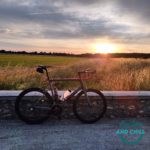 Coucher de soleil pendant une sortie Cycling And Chill