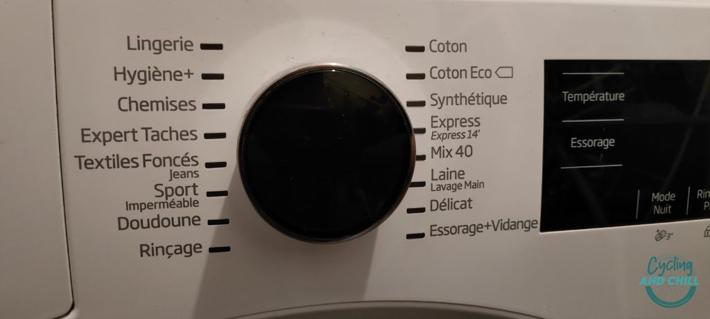 Programmes machine à laver