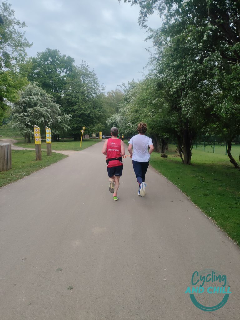 Semi-marathon coureur déficient visuel